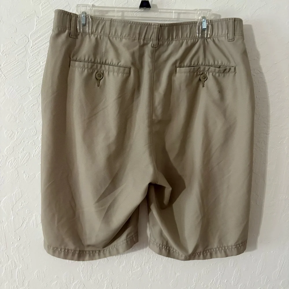 Lot Of 2 Bolle Casual Chino Shorts Mens 34‎ Black Brown Khaki Performance Pocket